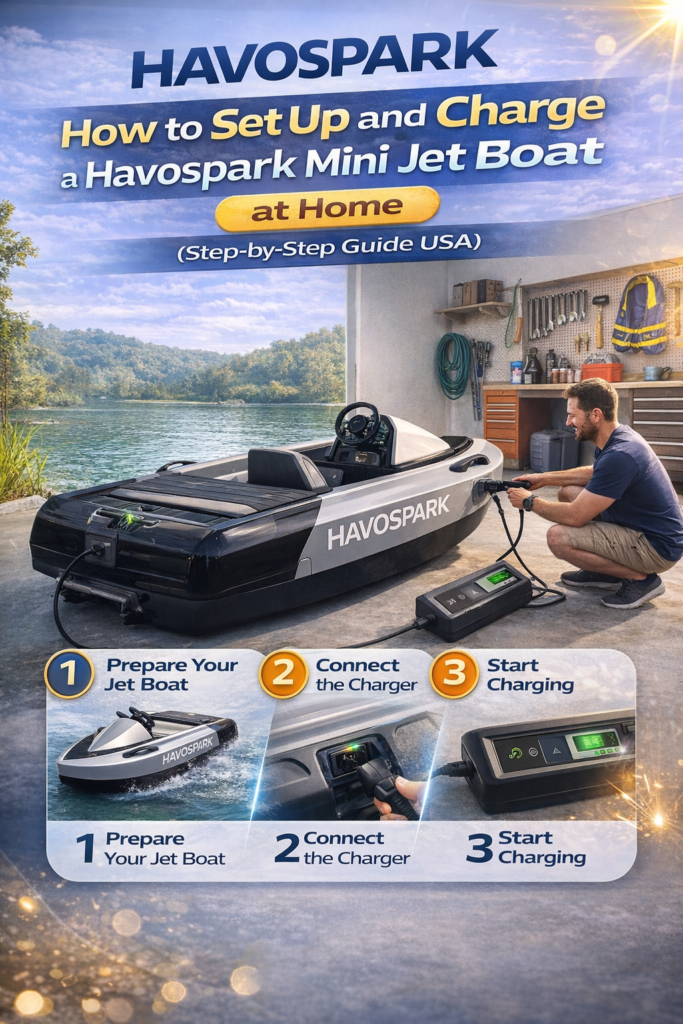 Havospark mini jet boat