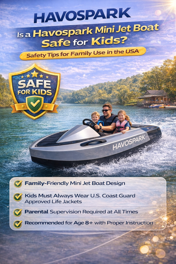 Havospark mini jet boat