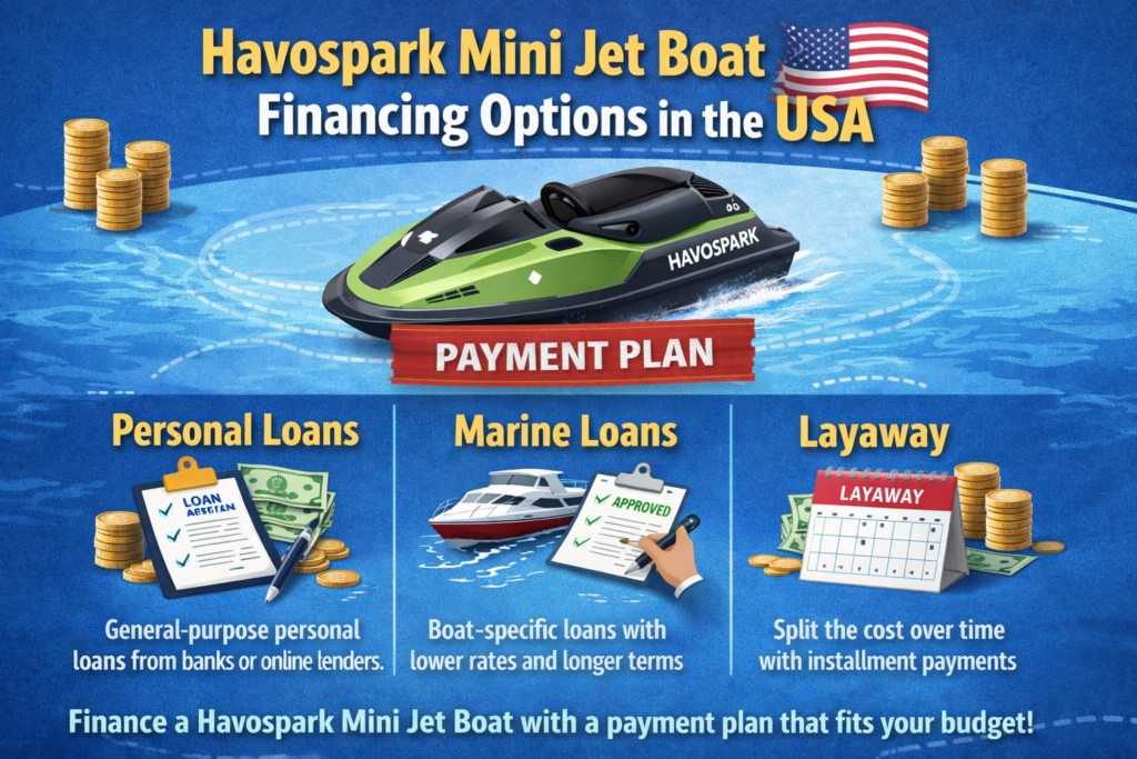 Havospark mini jet boat