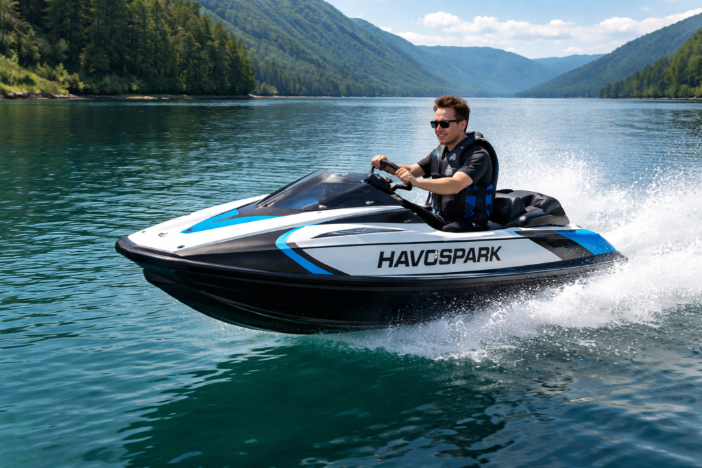 havospark mini jet boat