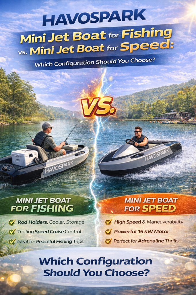 Havospark mini jet boat