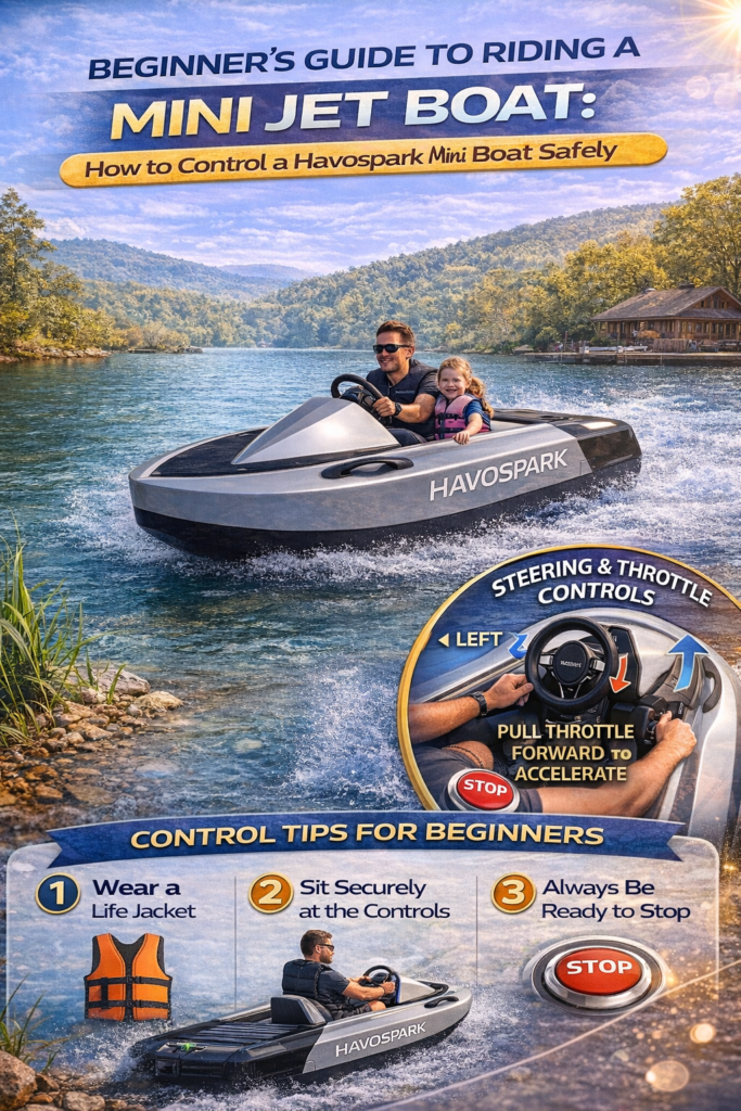 Havospark mini jet boat