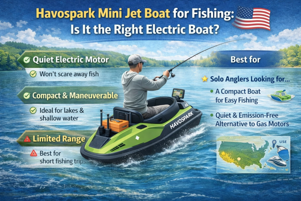 Havospark mini jet boat