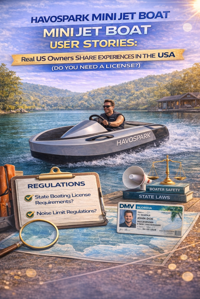 Havospark Mini Jet Boat