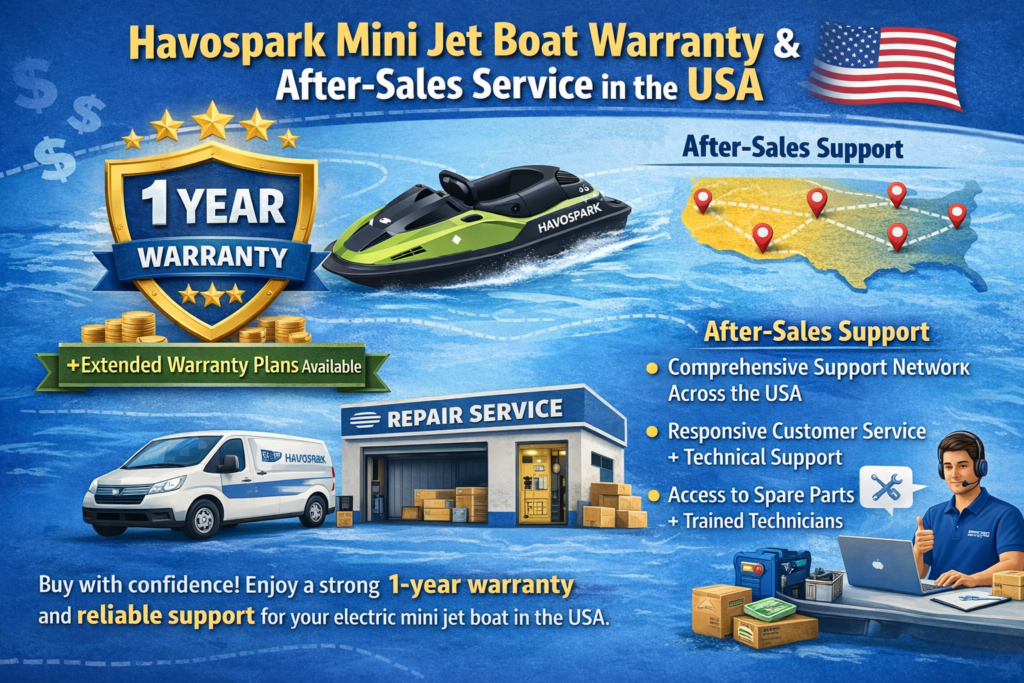 Havospark mini jet boat