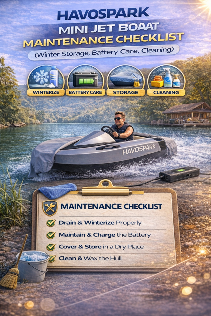 Havospark Mini Jet Boat